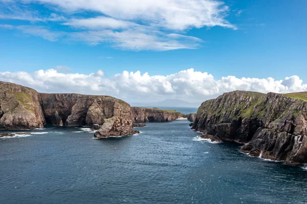 Cliffs Sea Stacks Port Challa Tory Island County Donegal Ireland — 图库照片