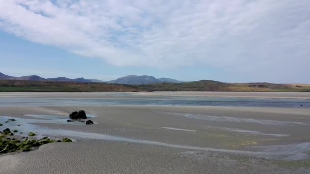Spiaggia Carn Nella Riserva Naturale Sheskinmore Tra Ardara Portnoo Nel — Video Stock