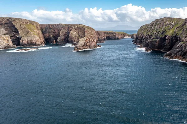 Cliffs Sea Stacks Port Challa Tory Island County Donegal Ireland — Foto de Stock