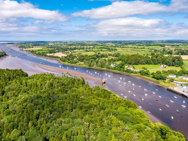 メイヨー州バリナの川の景色 アイルランド共和国 — ストック写真