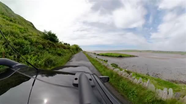 Driving Wild Atlantic Way Ardara County Donegal Írország — Stock videók