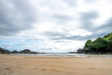 Fintra plajı Killybegs, County Donegal, İrlanda 'nın güzel kumlu bir plajıdır..