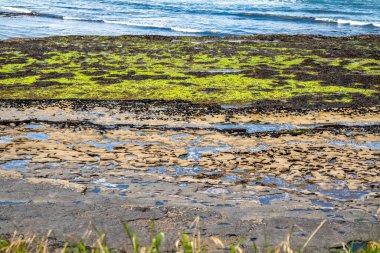 Inishcrone yakınlarında Carrowhubbuck North Carrownedin 'den Storm Beach, County Sligo, İrlanda