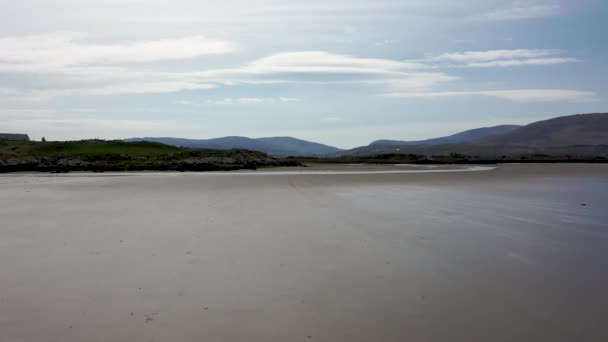 Donegal Ardara Ile Portnoo Arasındaki Sheskinmore Doğa Koruma Alanı Nda — Stok video