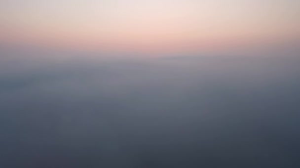 Brouillard Roulant Sur Côte Irlandaise Portnoo Comté Donegal Irlande — Video
