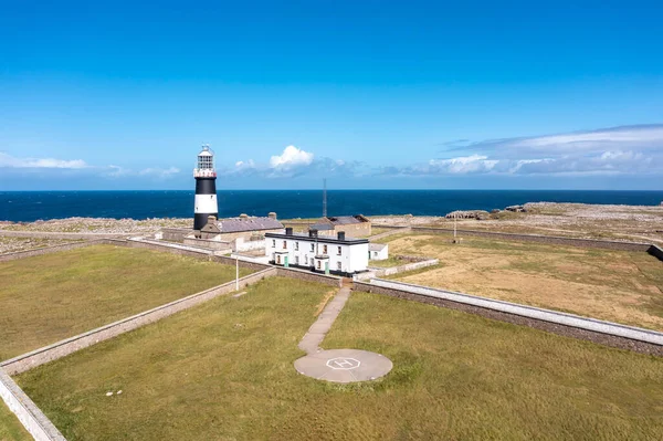 Aerial View Lighthouse Tory Island County Donegal Republic Ireland — Zdjęcie stockowe