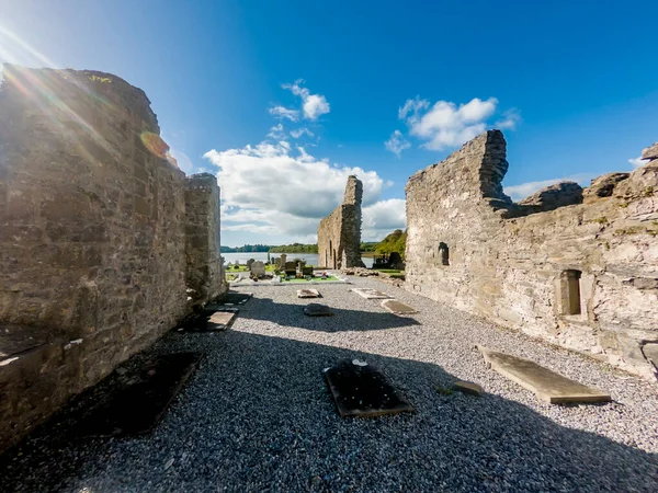 Historic Abbey Graveyard Donegal Town Which Build Hugh Donnell 1474 — Stock Photo, Image