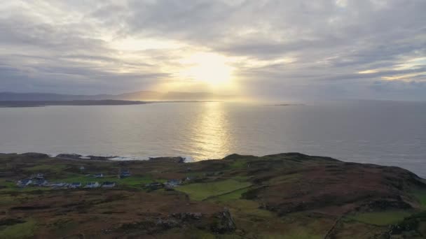 Portnoo Από Crohy Maghery Στην Κομητεία Donegal Ιρλανδία — Αρχείο Βίντεο