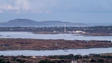 İrlanda 'nın Donegal ilçesindeki Maghery' den Burtonport görüldü.