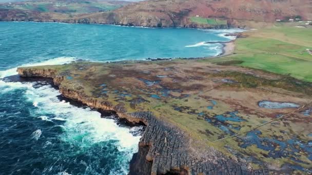 Beautiful Sunset Muckross Kilcar County Donegal Ireland — Video