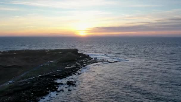 Beautiful Sunset Muckross Kilcar County Donegal Ireland — Wideo stockowe