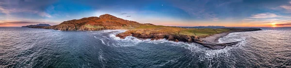 Muckross Head Peninsula Sunset West Killybegs Village County Donegal West — Stock Photo, Image