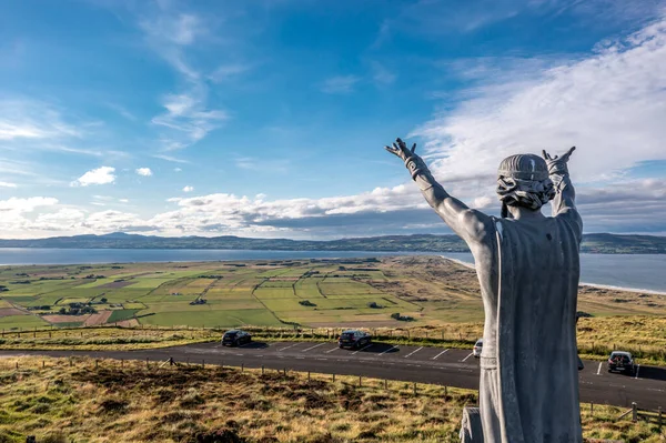 Gortmore Nordisches Irland September 2022 Manannan Mac Lir Statue Von — Stockfoto