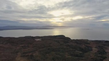 Donegal, İrlanda 'da Crohy, Maghery' den Portnoo görüldü.