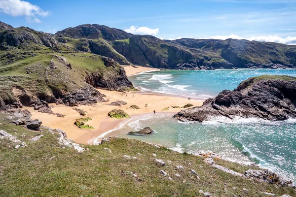 Murder Hole Beach Officially Called Boyeeghether Bay County Donegal Ireland — Stock Photo, Image