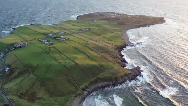 Beautiful Sunset Muckross Kilcar County Donegal Ireland — Vídeo de Stock