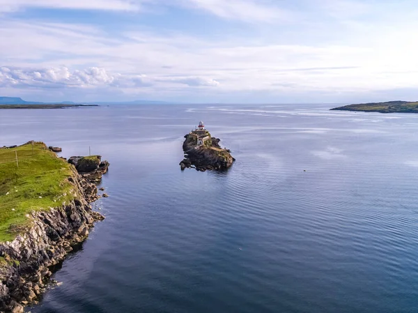 Aerial Carntullagh Head Killybegs County Donegal Republic Ireland — Foto Stock