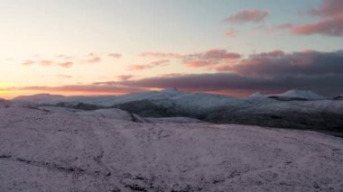 Aerial view of the Gartan Mountain, County Donegal - Ireland.