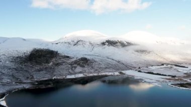 Aerial view of Lough Barra, Glenveagh National Park - County Donegal, Ireland