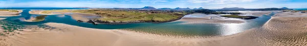 Vista Aérea Ballyness Bay Condado Donegal Irlanda — Foto de Stock