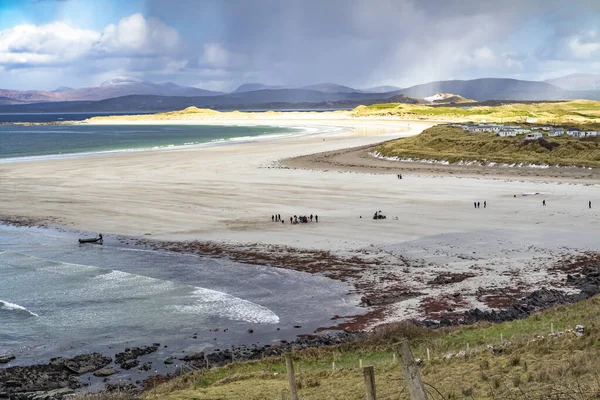 Portno County Donegal アイルランド 2023年3月7日 愛の手紙がビーチで撮影されており ピアース ブロスナン ガブリエル バーン — ストック写真