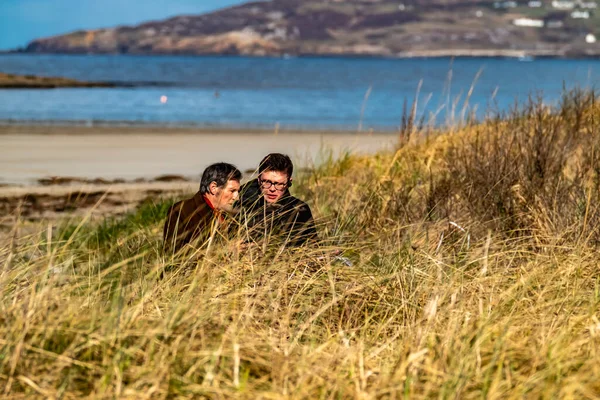Portnoo County Donegal Ireland March 2023 Letters Love Being Filmed — Stock Photo, Image
