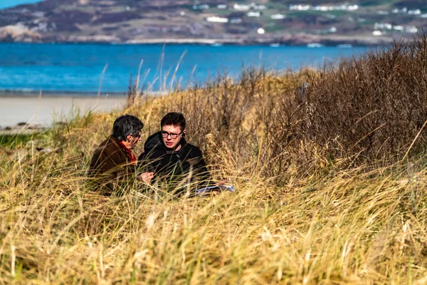 Portnoo County Donegal Ireland March 2023 Letters Love Being Filmed — Stock Photo, Image
