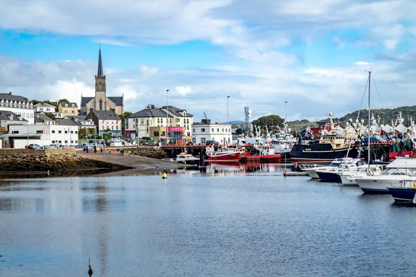 Killybegs Ireland Сентября 2022 Killybegs Most Important Harbour Ireland — стоковое фото