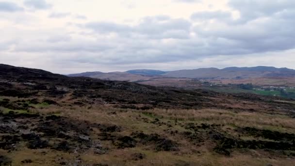 Voli Teelin Verso Carrick Nella Contea Donegal Irlanda — Video Stock