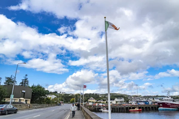Killybegs Ireland September 2022 Regent Cruise Ship Visiting Harbour — Stock Photo, Image