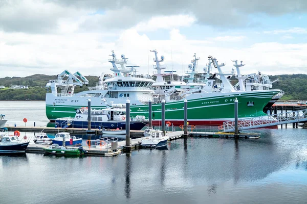 Killybegs Irlanda Septiembre 2022 Crucero Regent Está Visitando Puerto — Foto de Stock