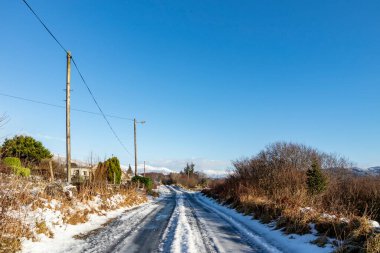 Alman Yolu olarak adlandırılan L1783, Doochary ve Lettermacaward - County Donegal - İrlanda.