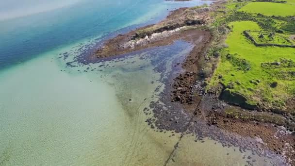 Teluk Weebarra County Donegal Republik Irlandia — Stok Video