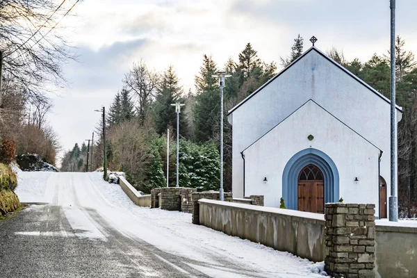 Colmcilles Kirche Glendowan Lough Gartan County Donegal Irland — Stockfoto