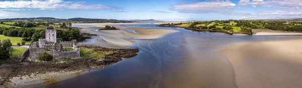 Luchtfoto Van Castle Dow Sheephaven Bay Creeslough County Donegal Ierland — Stockfoto