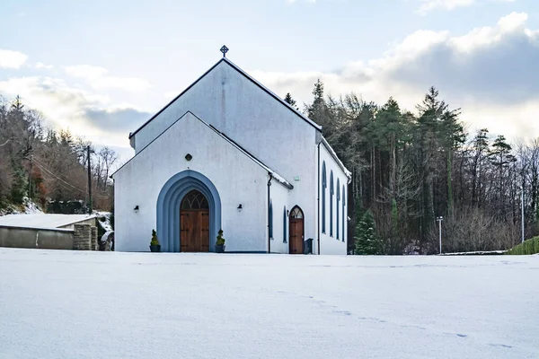 Colmcilles Kerk Glendowan Lough Gartan County Donegal Ierland — Stockfoto