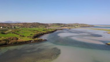 Donegal İlçesi Gweebarra Körfezi, İrlanda Cumhuriyeti.