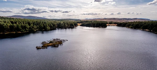 Aerial View Lough Anna Drinking Water Supply Glenties Ardara County — Stock Photo, Image