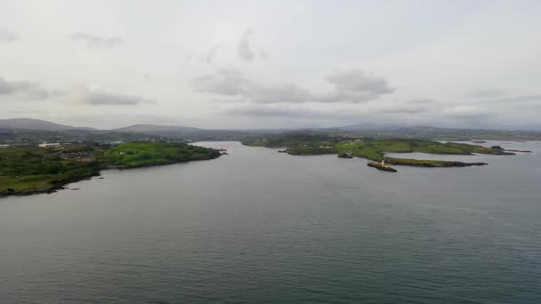 Repülés Killybegs Felé Donegal Megyében Írország — Stock videók