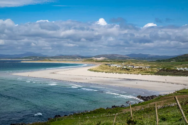 Narin Strand Seen Viewpoint Portnoo County Donegal Ireland — Stock Photo, Image