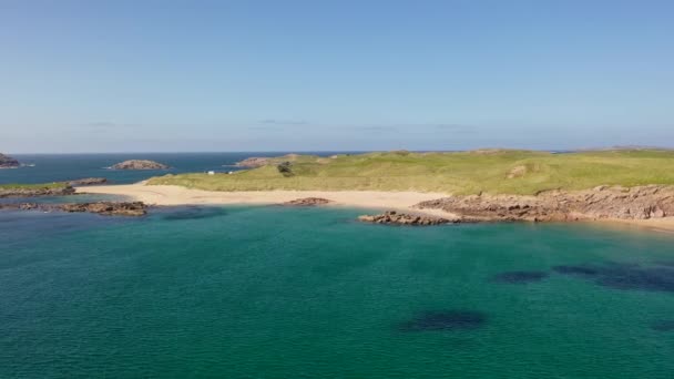 Golfbanan Cruit Island Grevskapet Donegal Irland — Stockvideo
