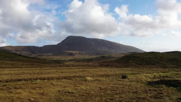 Aerial View Muckish Mountain Donegal Republic Ireland — Stock Video