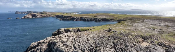 Tory Adası Donegal Lçesi Rlanda Daki Kayalıklar Deniz Yığınları — Stok fotoğraf