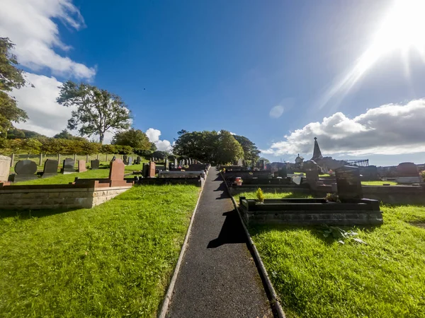 Donegal Town Ιρλανδια Σεπτεμβριου 2022 Ιστορική Νεκροταφείο Abbey Στην Πόλη — Φωτογραφία Αρχείου