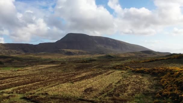 Letecký Pohled Muckish Mountain Donegalu Irská Republika — Stock video