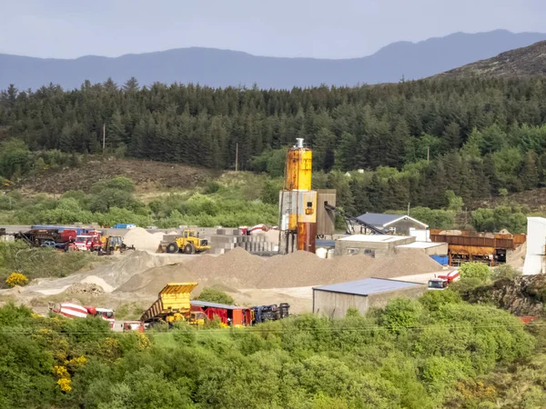Produktionsanläggning För Sand Och Grus Nära Muckish Mountain Grevskapet Donegal — Stockfoto