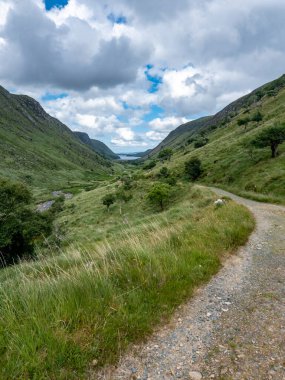 Güzel Glenveagh Ulusal Parkı County Donegal, İrlanda.