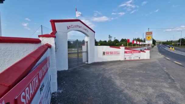 Dungloe County Donegal Ιρλανδια Ιουνιου 2023 Gaa Γήπεδο Βρίσκεται Στο — Αρχείο Βίντεο
