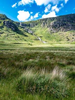 Güzel Glenveagh Ulusal Parkı County Donegal, İrlanda.