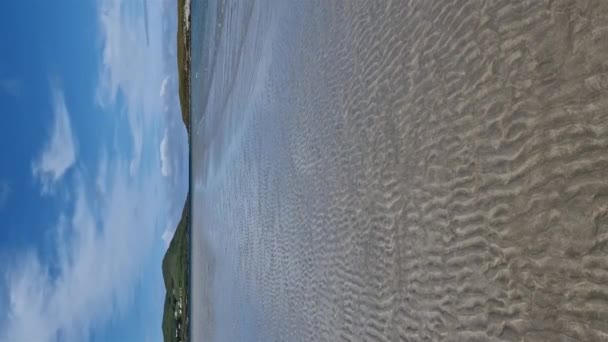 Journée Calme Narin Beach Portnoo County Donegal Irlande — Video
